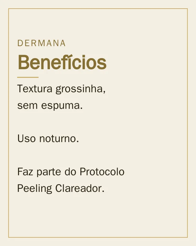 Sabonete Peeling Clareador DermAna, 130 ml, uso noturno, foto 3 de 3