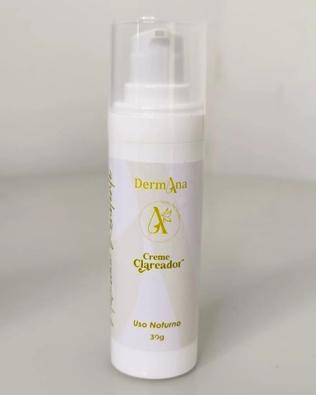 Creme Clareador DermAna de uso noturno, 30 g
