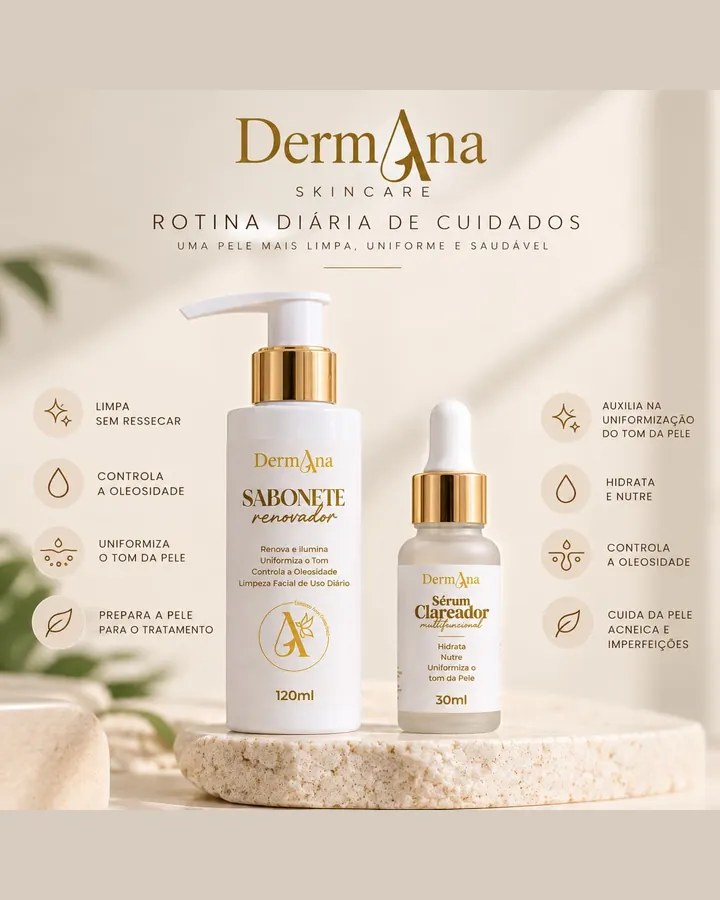 Kit DermAna Diário: sabonete e sérum, foto 2 de 4